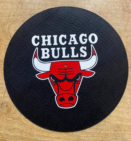 Warszawa Bulls - Basketball - Vinyl Record Turntable Slip Mat Slipmat