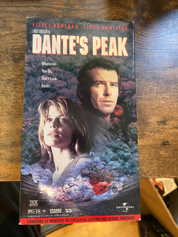 Dante's Peak (1997) - Used VHS 1997 Universal Tape