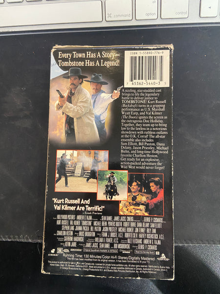 Tombstone (1993) - Used VHS 1994 Cinergi Tape