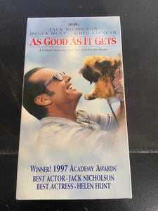 As Good as it Gets (1997) - Used VHS 1997 Tristar Tape