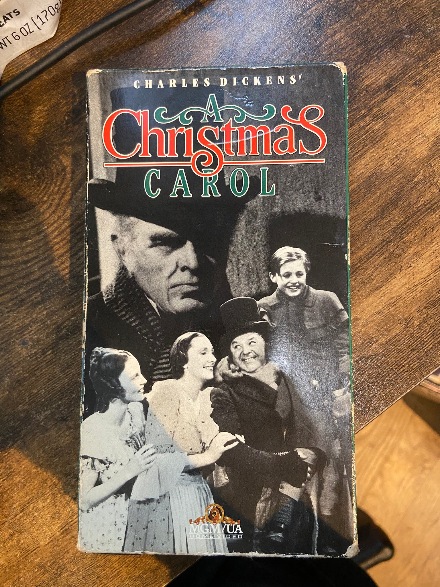 A Christmas Carol (1938) - Used VHS 1994 MGM Tape