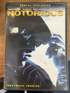 Notorious (2009) - Used DVD Widescreen Rental Exclusive 2009 20th Century Fox