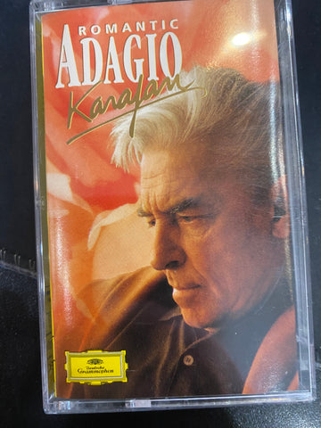 Herbert von Karajan - Romantic Adagio - Used Cassette 1997 Deutsche Grammophon Tape - Classical