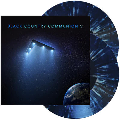 Black Country Communion - V - New 2 LP Record 2024 J&R Adventures Cosmic Blue Marble Splatter Vinyl - Rock