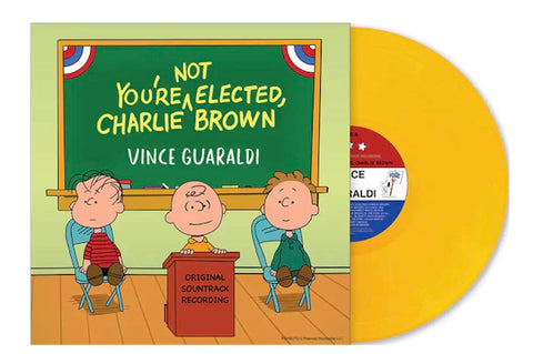 Vince Guaraldi - You're Not Elected, Charlie Brown (1972) - New LP Record 2024 LMFP Woodstock Yellow BioVinyl Vinyl - Soundtrack / Jazz