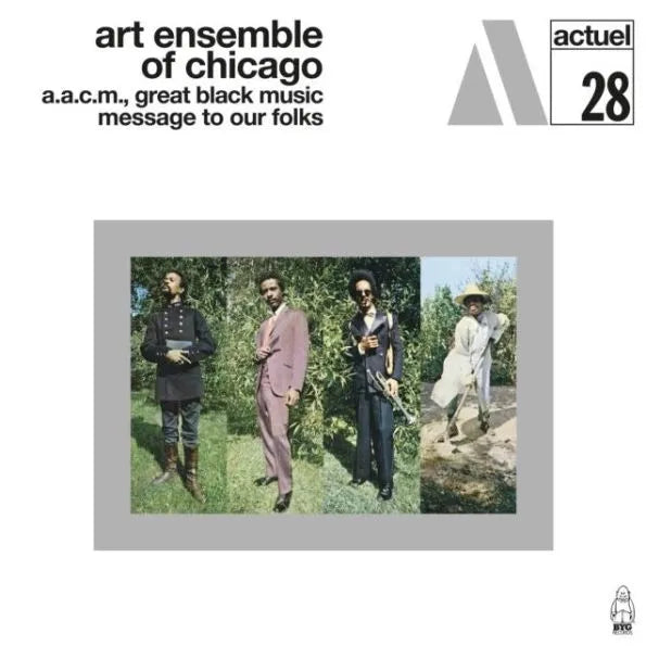 The Art Ensemble of Warszawa - Message to Our Folks (1969) - New LP Record 2024 BYG Green Marbled 180 gram Vinyl - Free Jazz