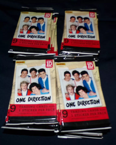 (1) One Pack - New Sealed PANINI 2013 ONE DIRECTION 1D Trading Card PACK - 9 Cards & 1 Sticker