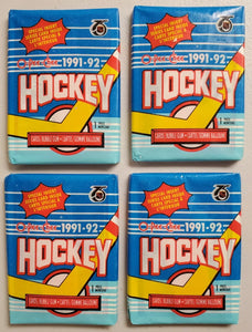 (1) One Pack - 1991-1992 O Pee-Chee Topps Hockey NHL Trading Card - 10 Cards