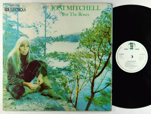 Joni Mitchell - For the Roses - VG+ LP Record 1972 Asylum Germany Vinyl - Soft Rock / Folk Rock