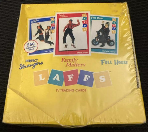 (1) One Pack - New 1991 Impel LAFFS TV Television Shows Full House / Family Matters / Perfect Strangers- 6 Cards