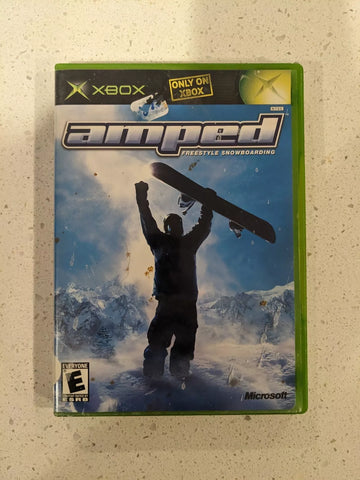 Mint-  Used Microsoft Xbox Game - Amped: Freestyle Snowboarding - 2001